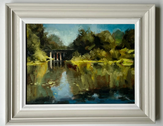 Summer Reflections, Hampstead Heath’s Viaduct and Pond