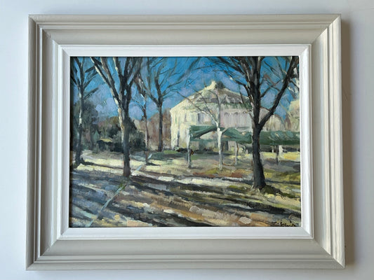 Theatre du Rond-Point, Paris in Winter Light