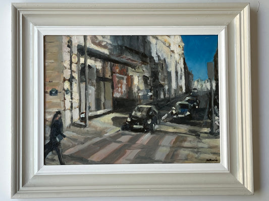 Winter Sun on the Champs-Elysees