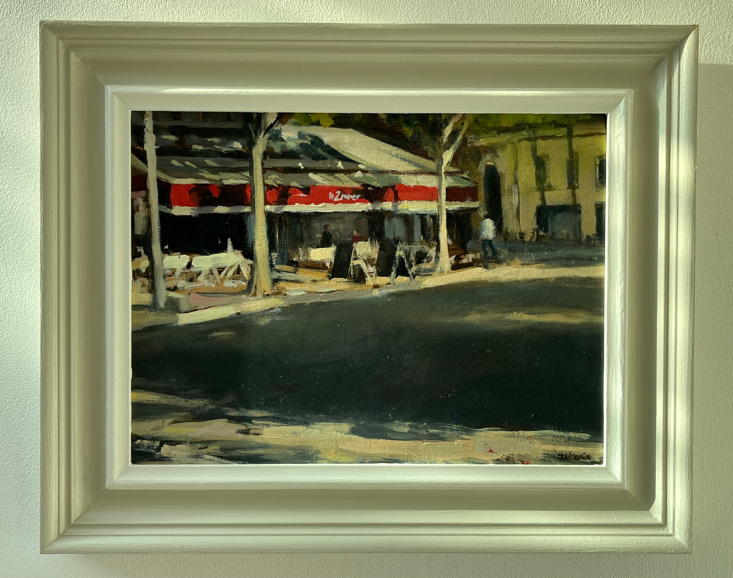 Last Summer Light at the Paris Brasserie