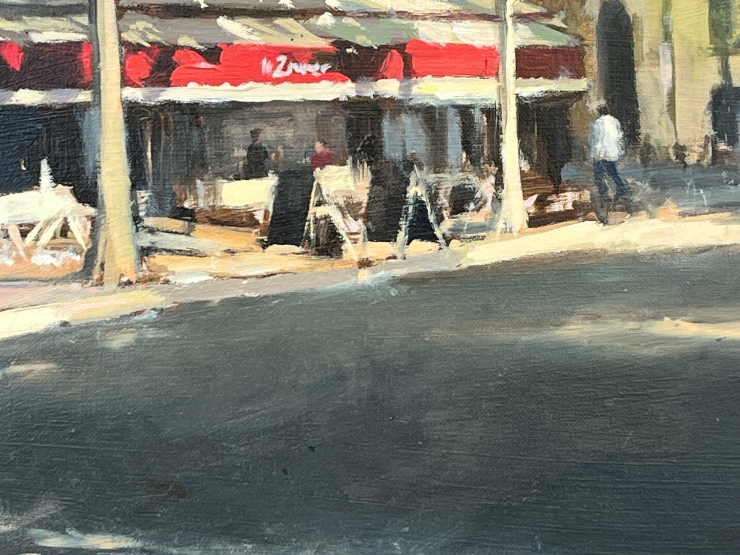 Last Summer Light at the Paris Brasserie