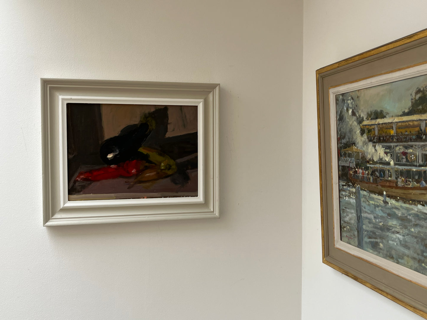 Aubergine, Peppers and Shallot