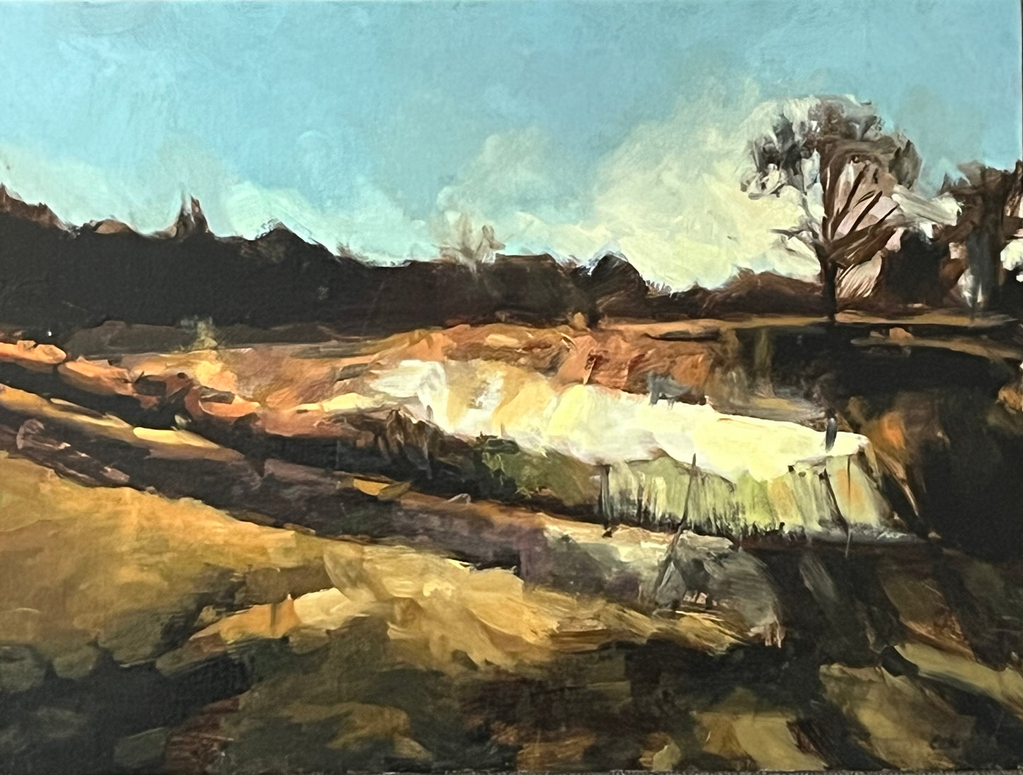 Morning Winter Light, Hampstead Heath Ponds