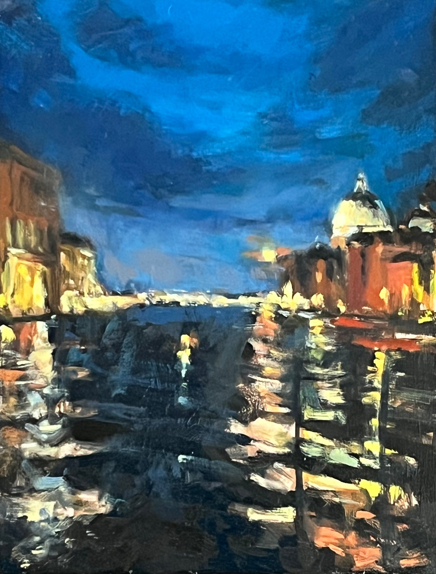 Night Study, Venice