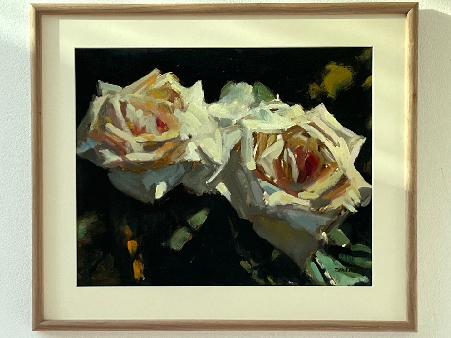 Garden Roses in Sunlight