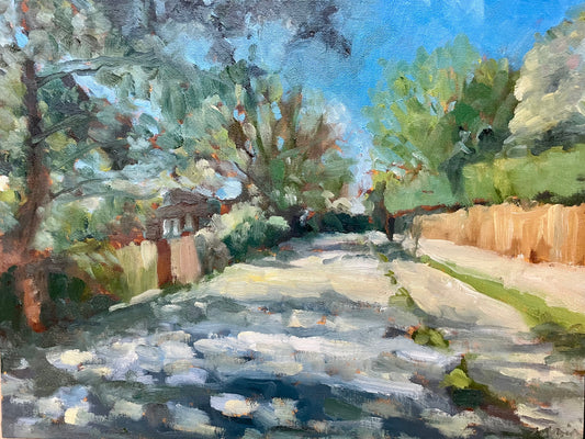 Frognal Way, Hampstead in Morning Sun