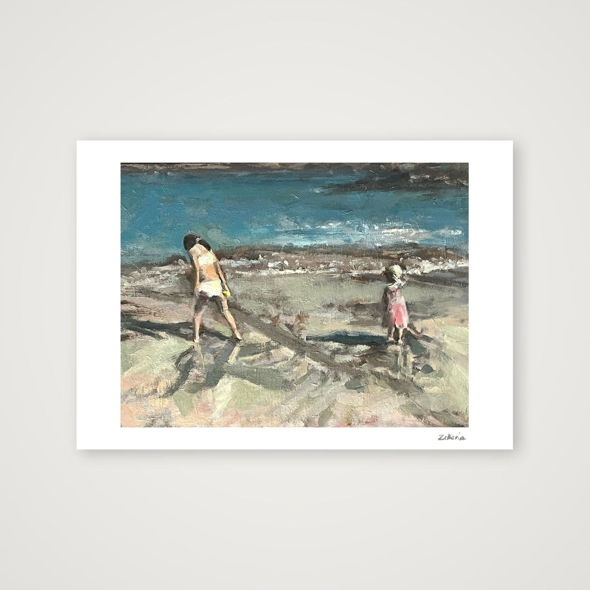 Find Seashells with Me — A4 (30×21cm, 12×8") Print only
