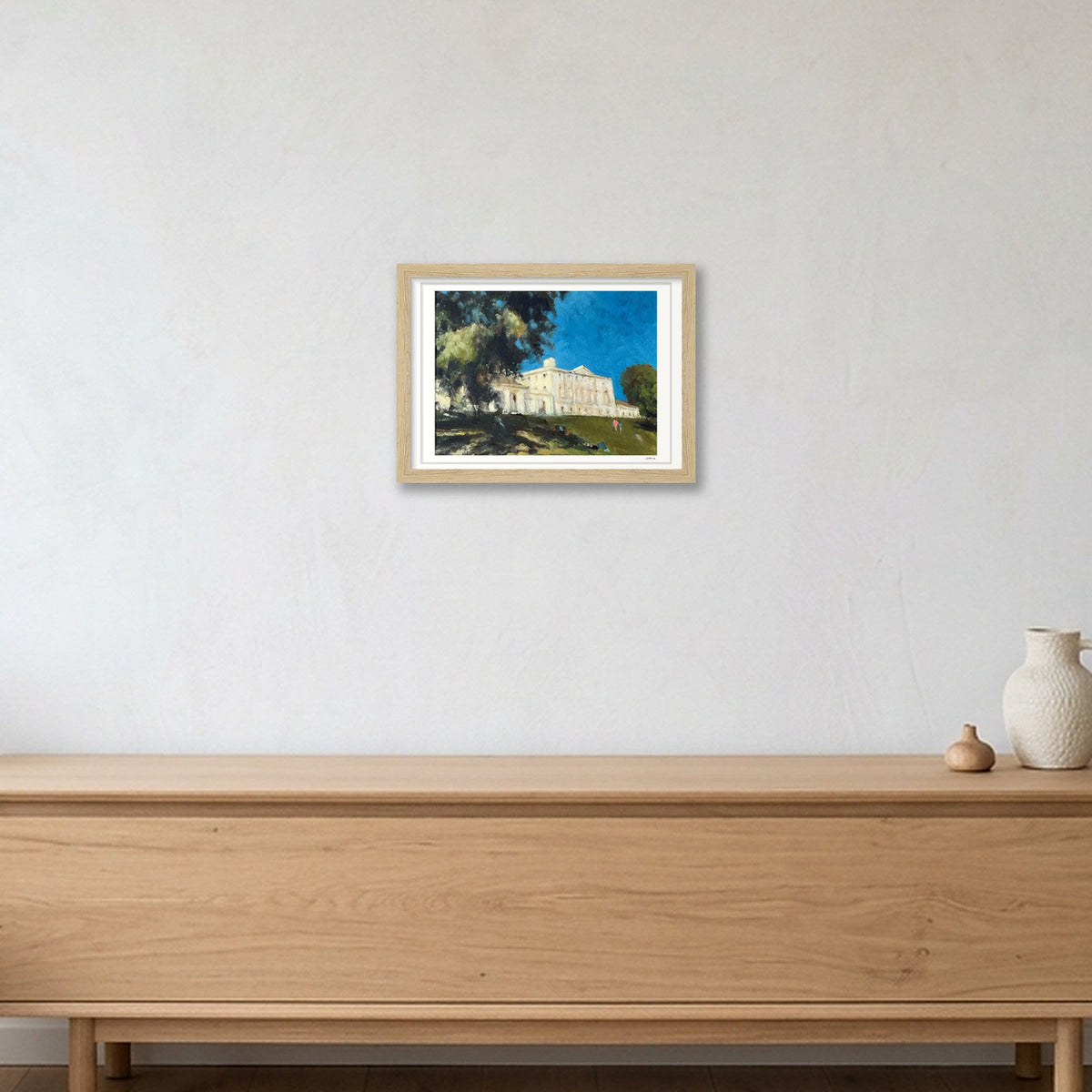 Kenwood, Summer — A4 (30×21cm, 12×8") Oak Frame