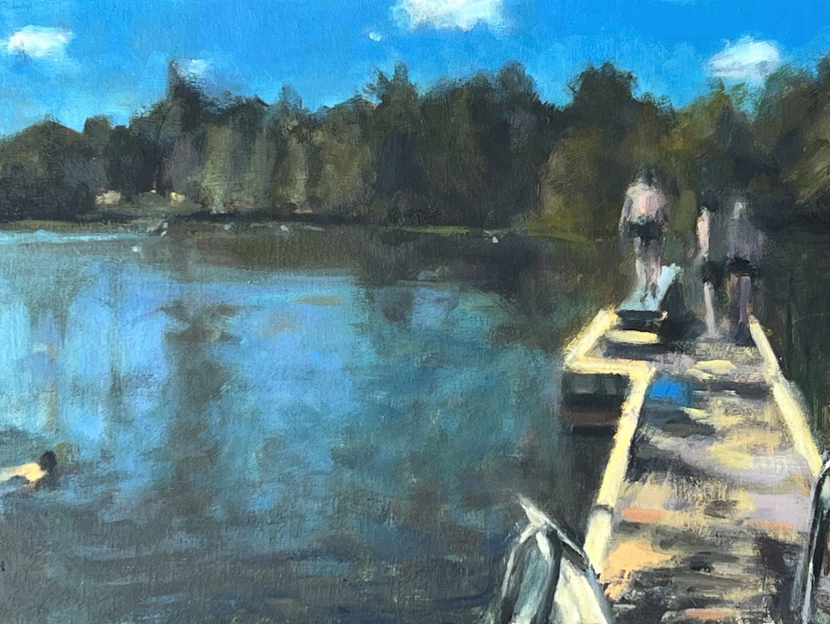 The Swimmers, Hampstead Heath Ponds