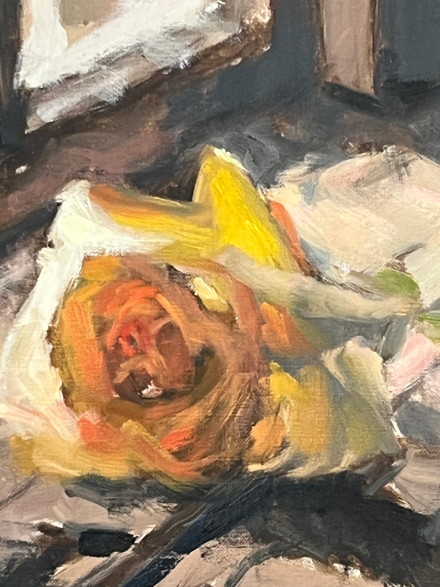 Yellow Rose, Winter Light