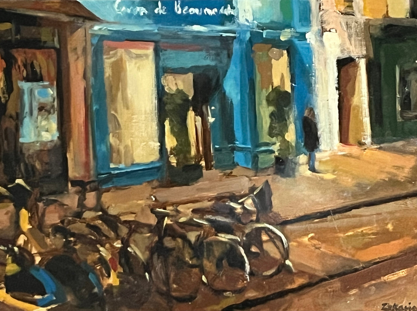 Waiting at the Paris Hotel