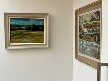 Towards Petersham from Richmond, Summer