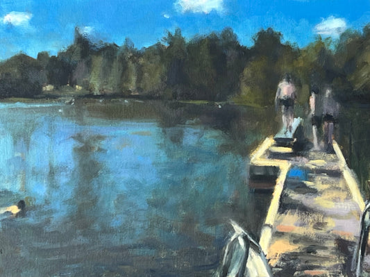 The Swimmers, Hampstead Heath Ponds