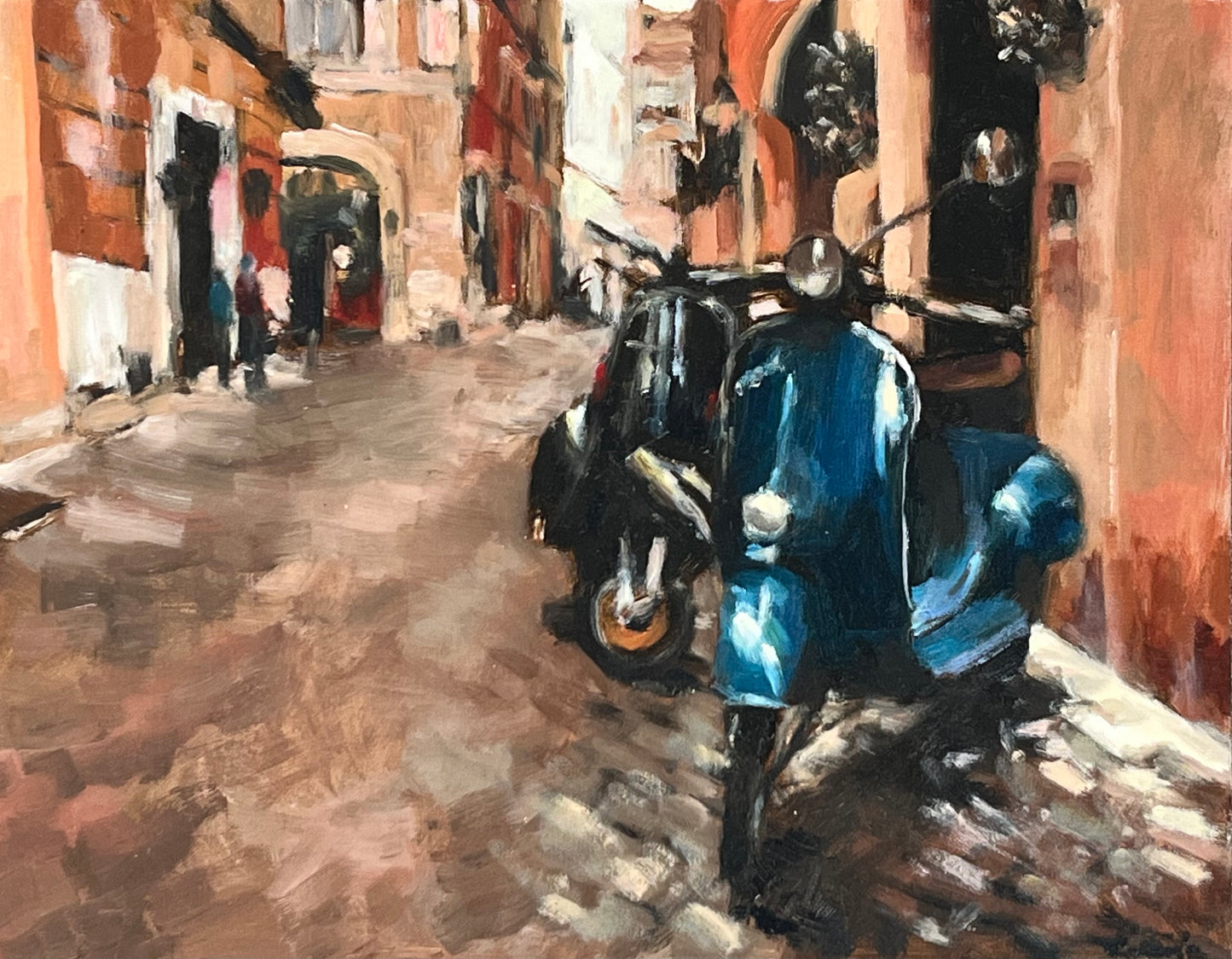 Vespas in Rome