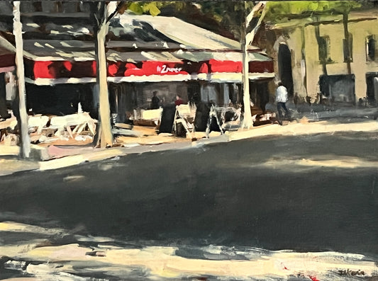 Summer Light at the Paris Brasserie