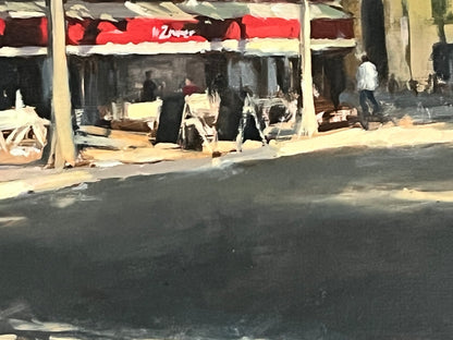 Summer Light at the Paris Brasserie
