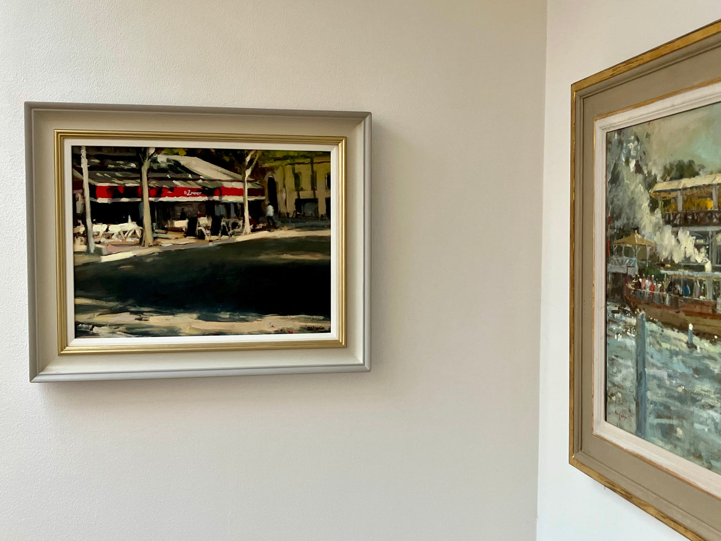 Summer Light at the Paris Brasserie