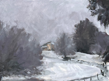 Winter Path Towards Kenwood House