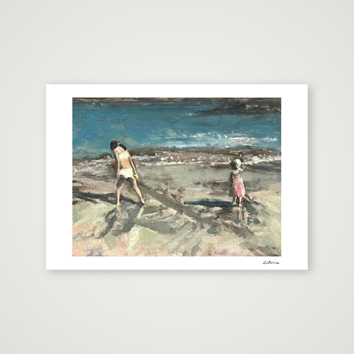 Find Seashells with Me — A4 (30×21cm, 12×8") Print only