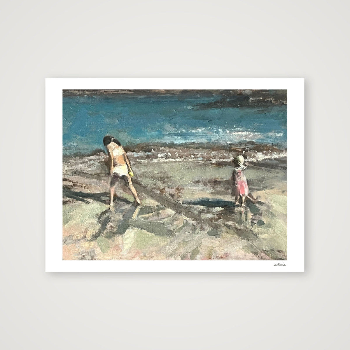 Find Seashells with Me — 40×30cm, 16×12" Print only