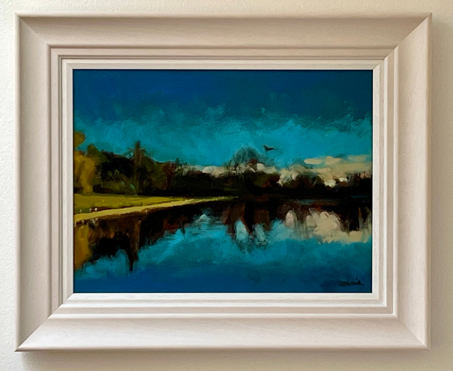 Winter Dusk, Hampstead Heath Ponds