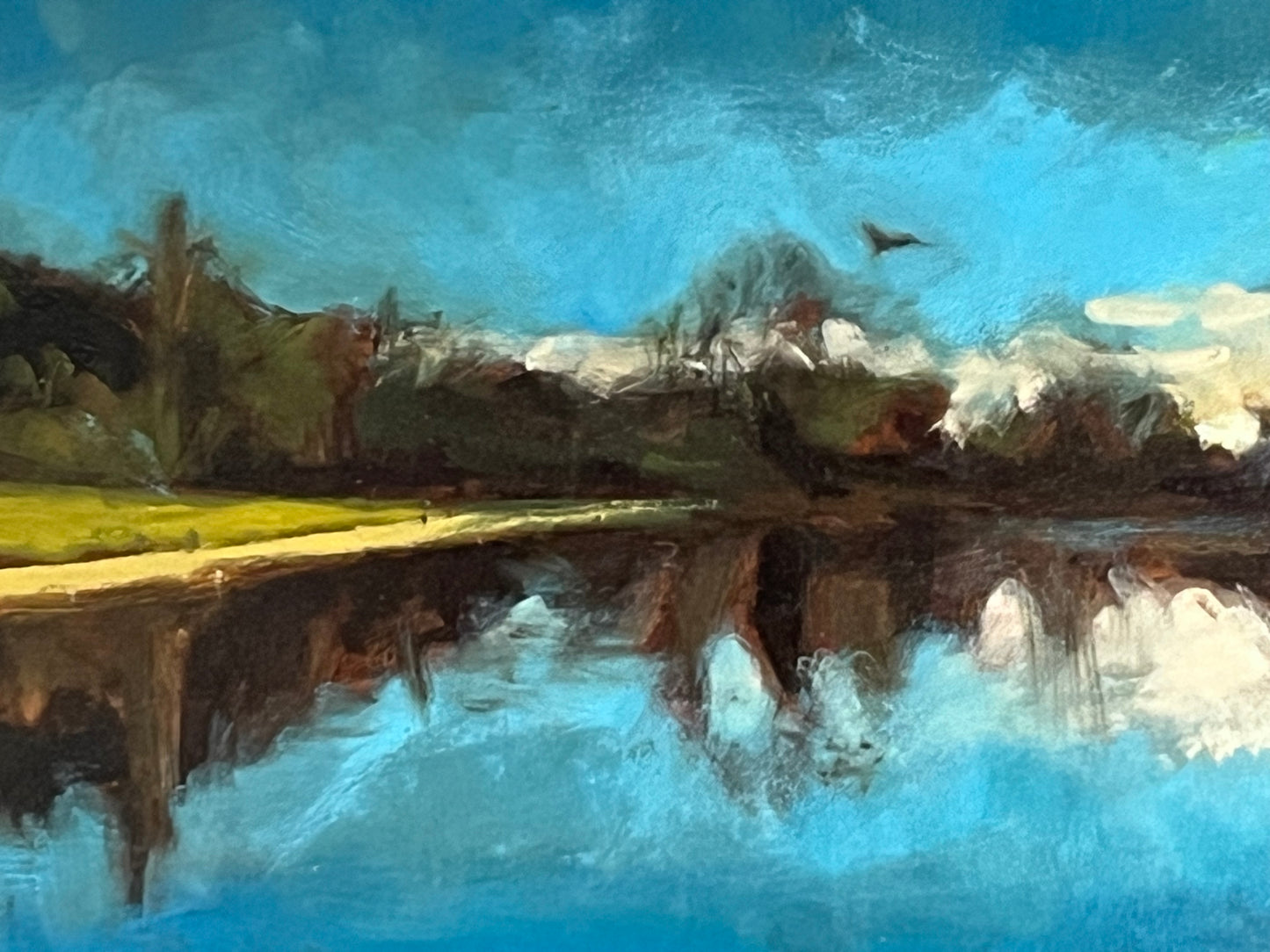 Winter Dusk, Hampstead Heath Ponds