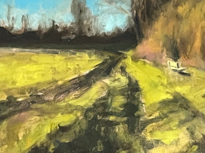 9am Winter Light on Hampstead Heath