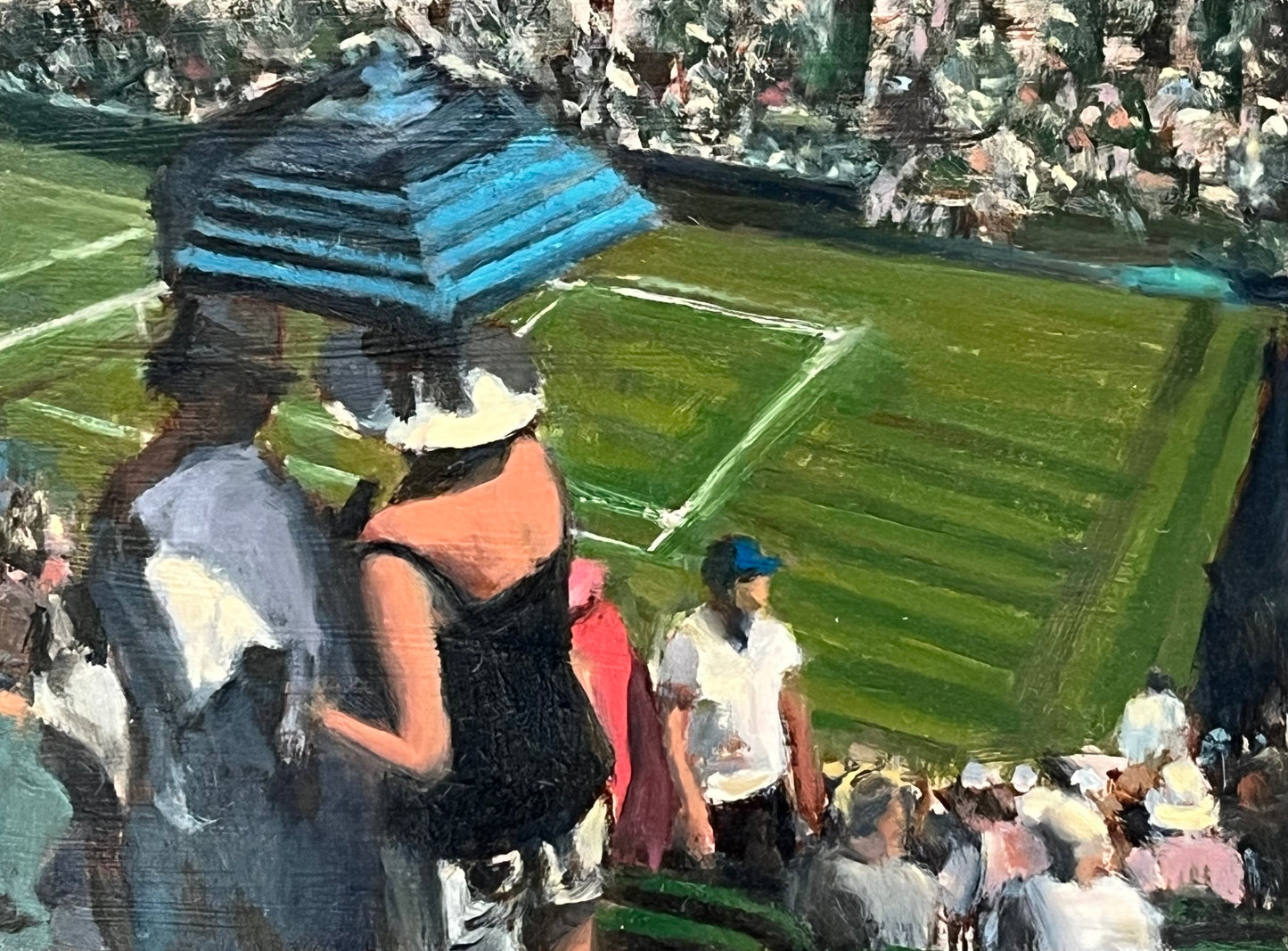 Hot Day at the Wimbledon Championships