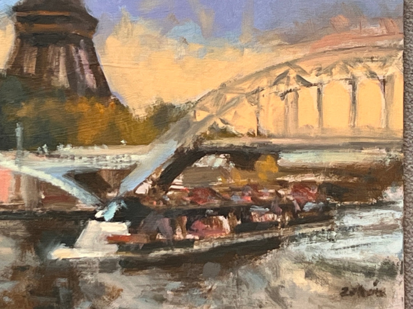 Boat Trip on the Seine