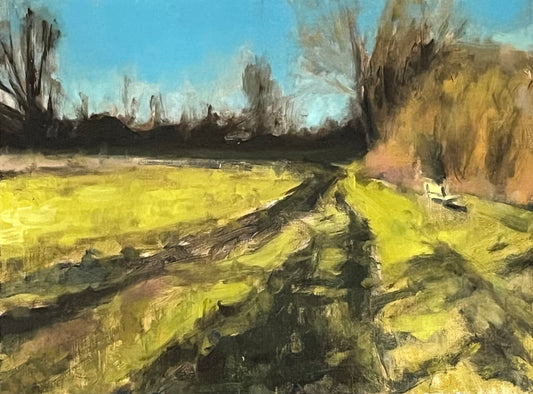 9am Winter Light on Hampstead Heath