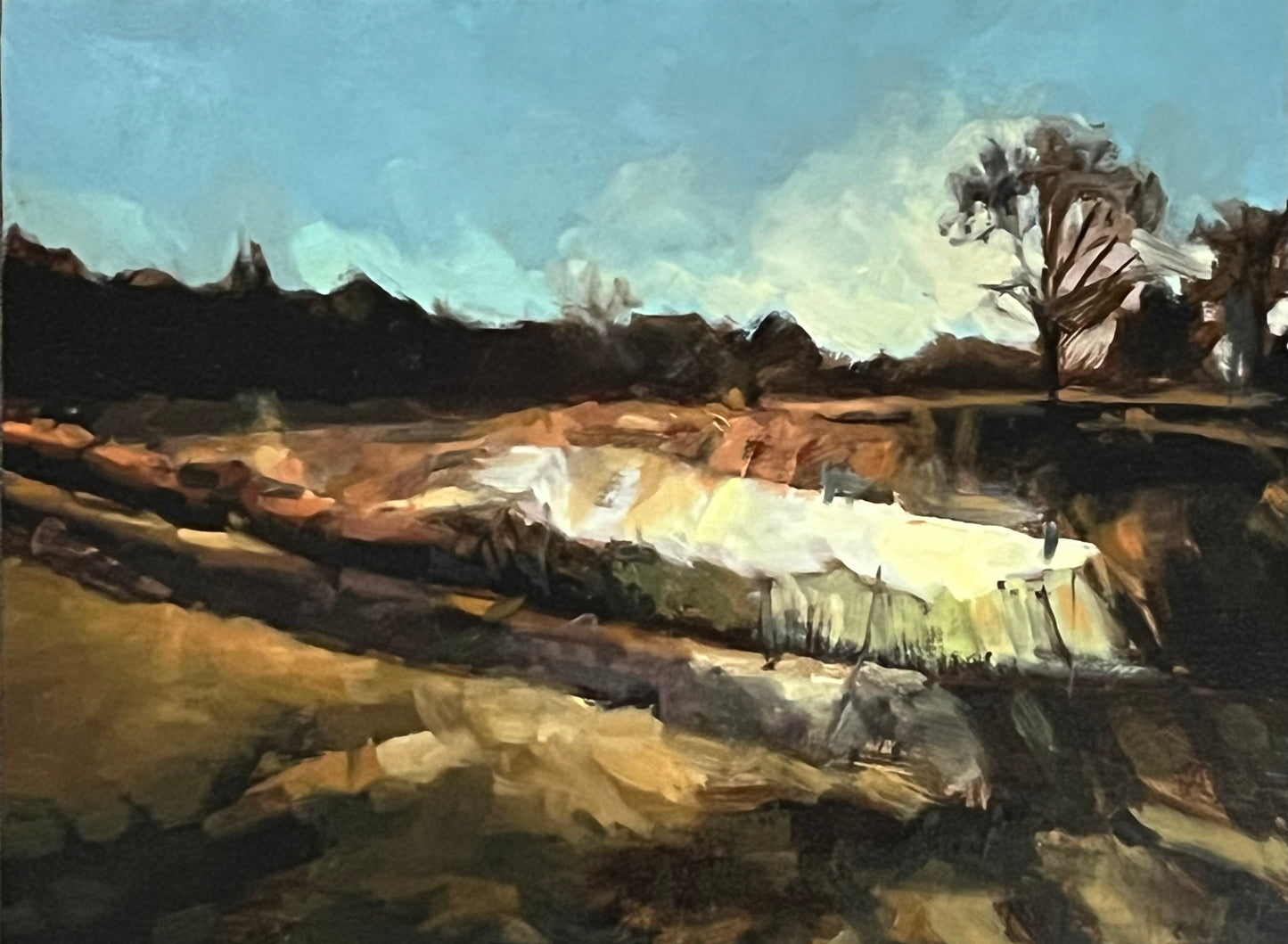 Winter Light, Hampstead Heath Ponds