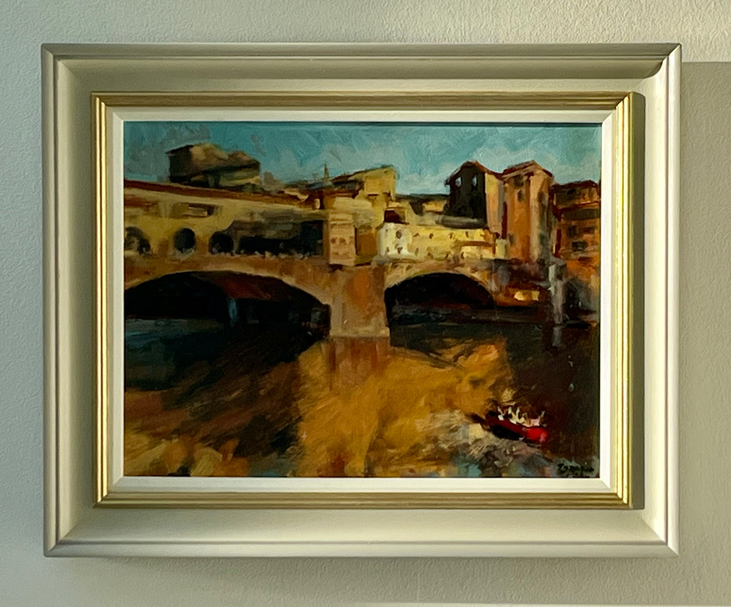 Light on Florence’s Ponte Vecchio