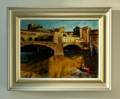 Light on Florence’s Ponte Vecchio