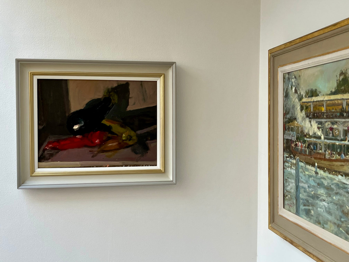 Aubergine, Peppers and Shallot