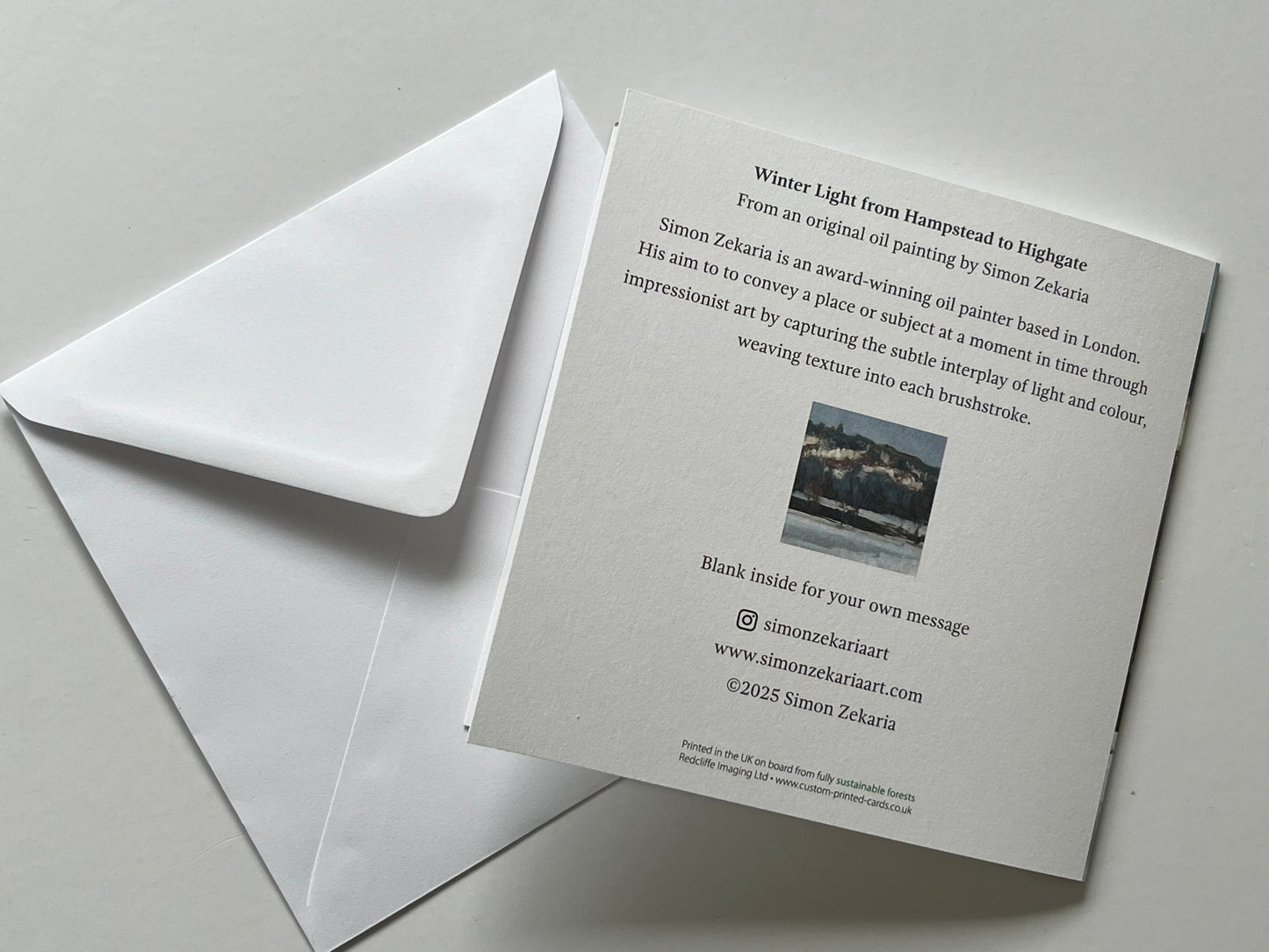 Hampstead Collection - Pack of 6 Greetings Cards