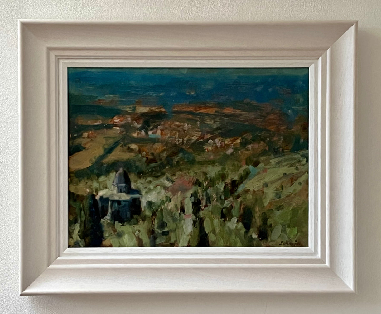From a Hilltop in Cortona, Towards Umbria