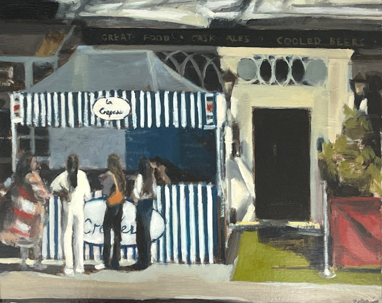 Summer at Hampstead’s Creperie
