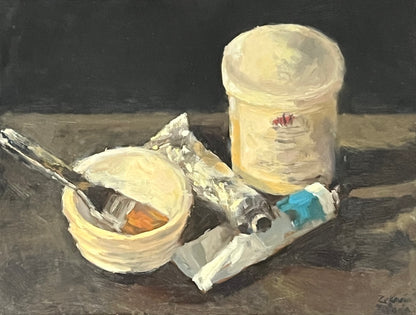 Still Life with Artist’s Materials