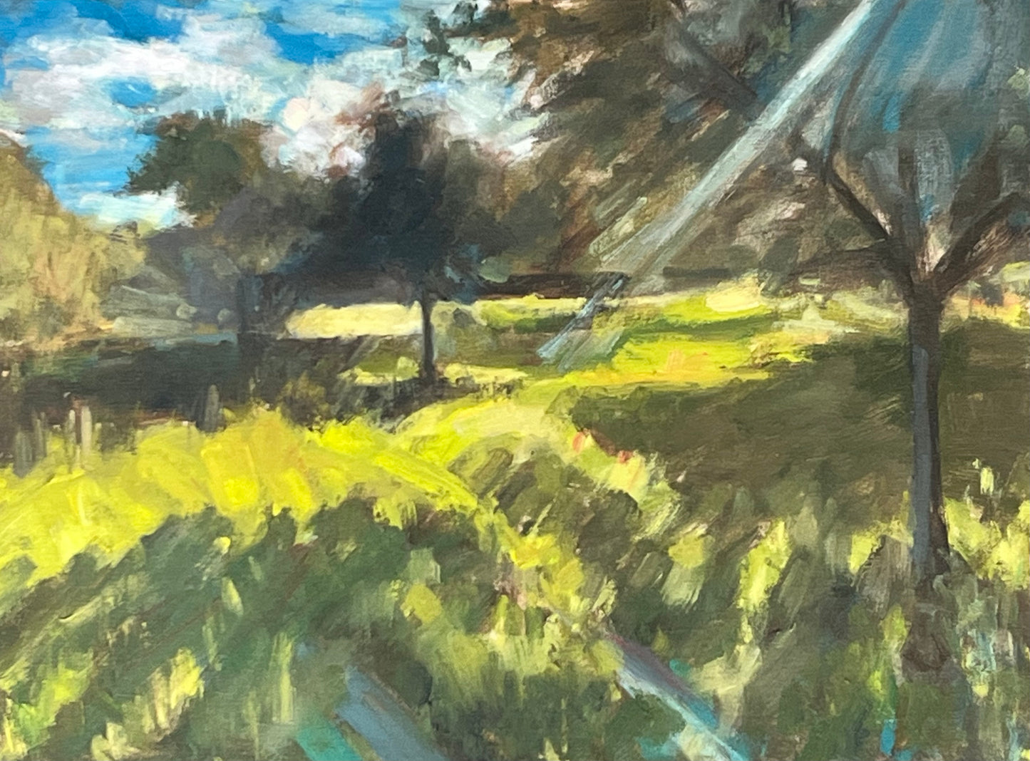 Impression of a Spring Morning, Hampstead Heath