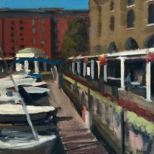 Summer at St Katharine Docks