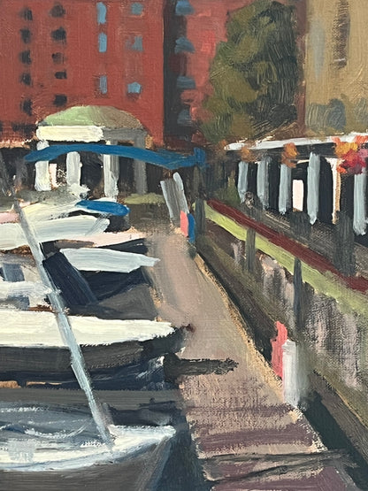 Summer at St Katharine Docks