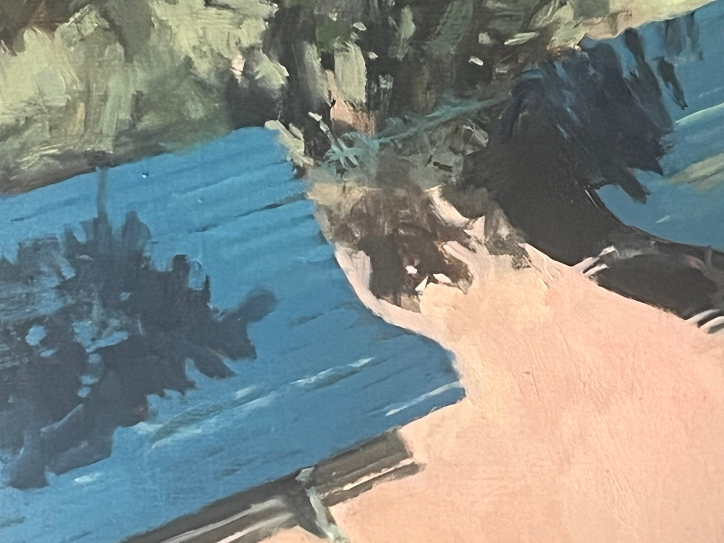 Blue Benches, Paris