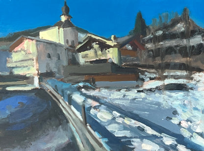 Winter Morning Light, Saalbach