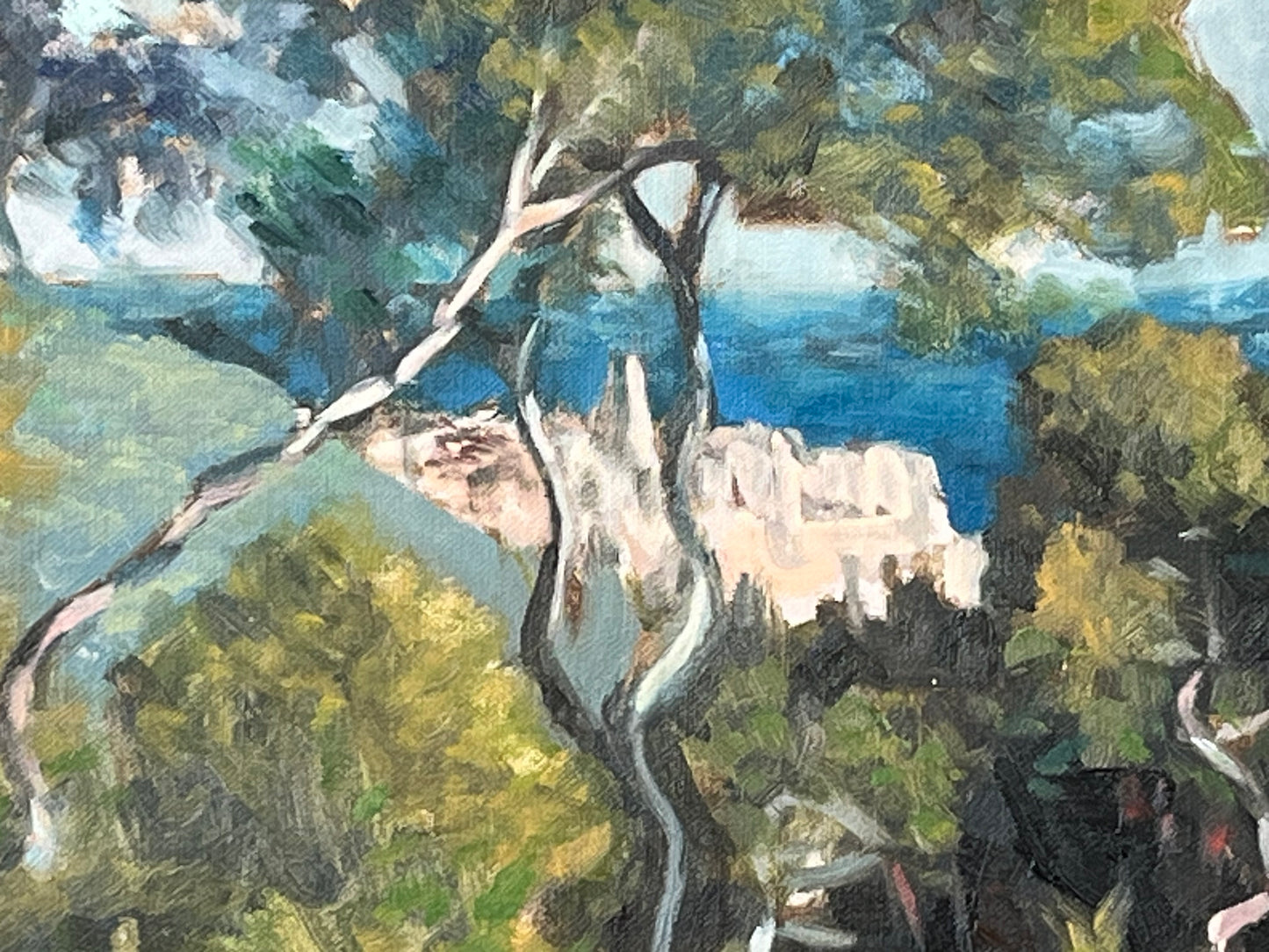 Bodighera, after Monet