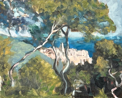Bodighera, after Monet