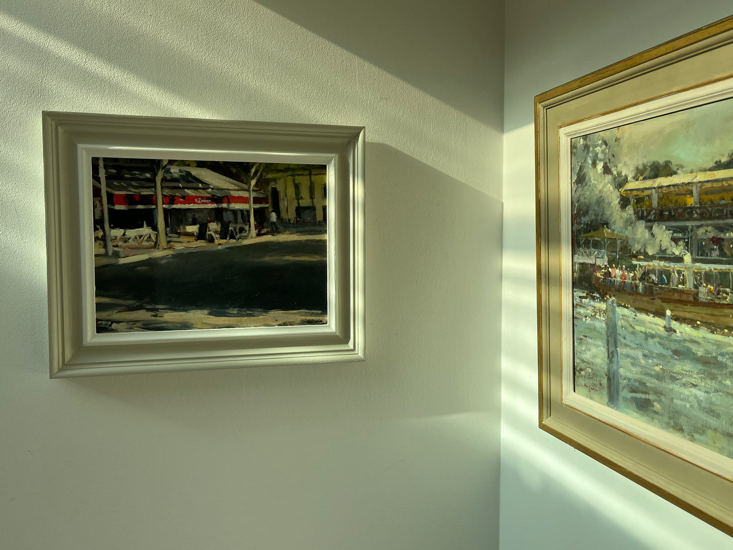 Last Summer Light at the Paris Brasserie