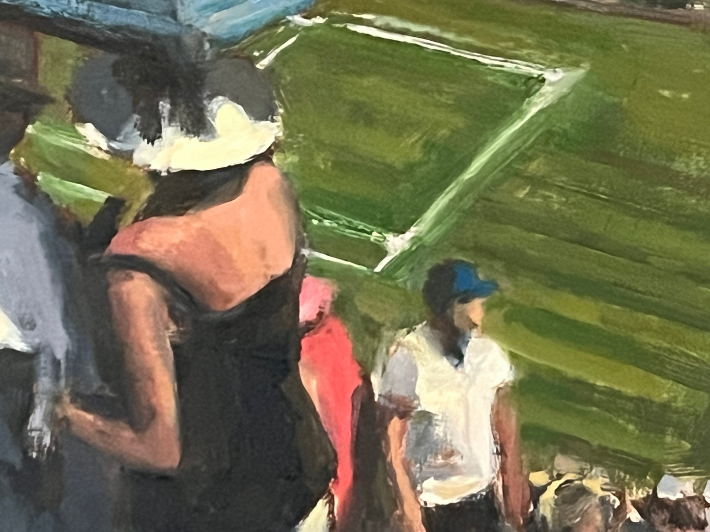 Hot Day at Wimbledon