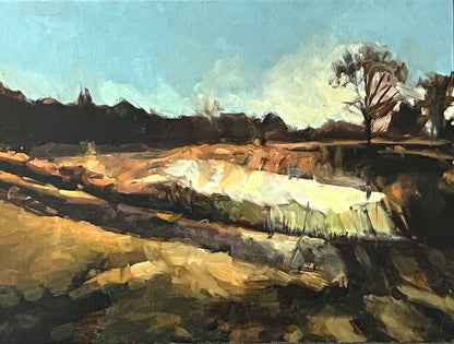 Morning Winter Light, Hampstead Heath Ponds