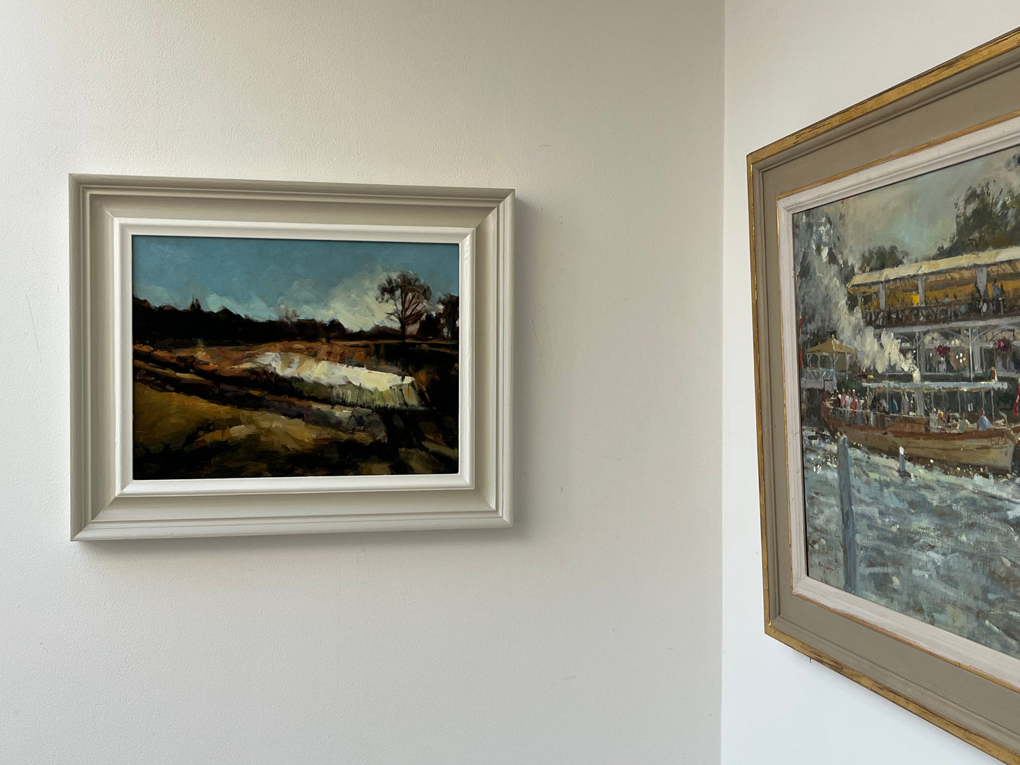 Morning Winter Light, Hampstead Heath Ponds