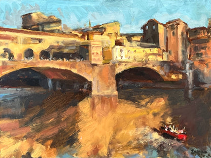 Light on Florence’s Ponte Vecchio